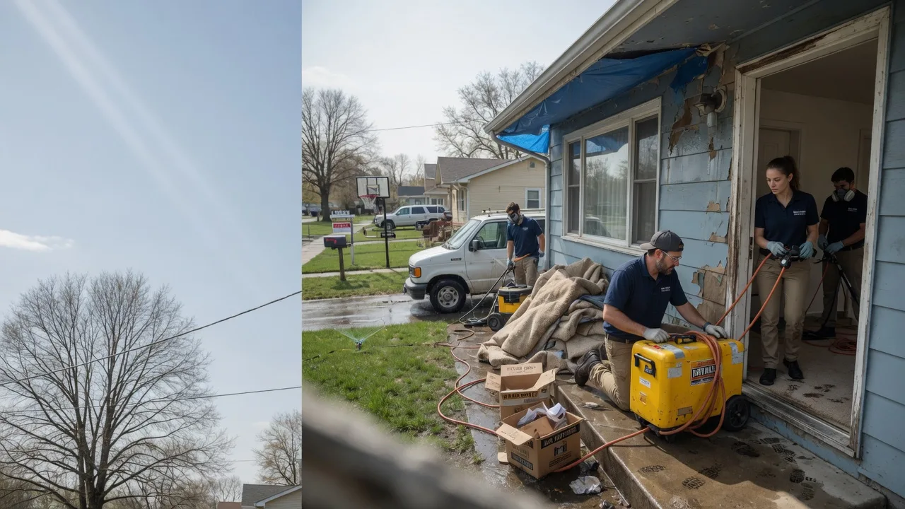 Basement Flood Cleanup in Roseau, MN near me
